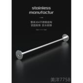 高档大七不锈钢室过道单杠引体用向上器家家庭内墙墙体打孔健身上