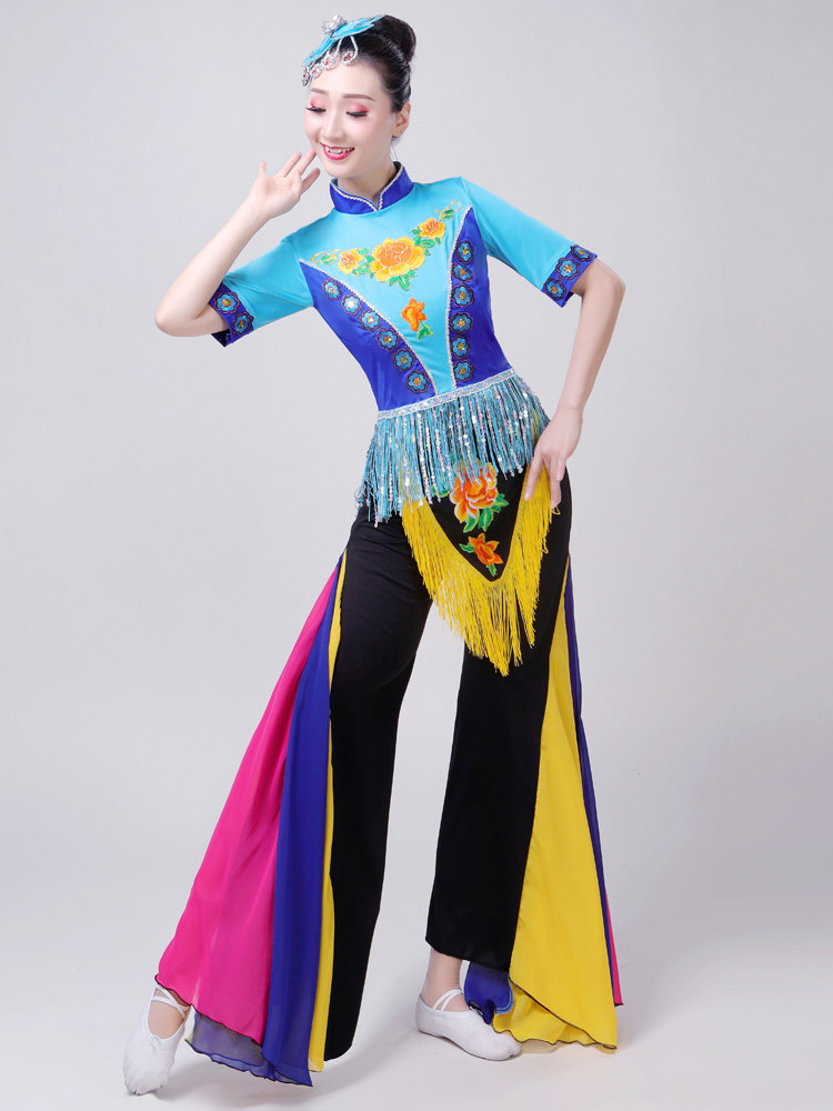 新新款爱我中华民族舞蹈服广场舞比赛服表演服秧歌服古典舞演出服|msdalam kategori Butik wanita / wanita, pakaian/pakaian kebangsaan/peringkat pakaian, pakaian kebangsaan/pakaian - dari Buy2taobao.com untuk memberikan perkhidmatan ejen Taobao profesional membeli