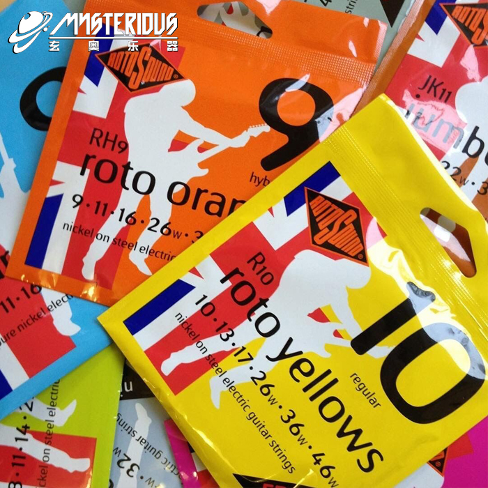 测试推荐ROTOSOUND吉他镀镍琴弦