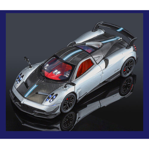 arbox帕加尼风之子车模型zonda玩具车风神1比64合金车huayrar花雅