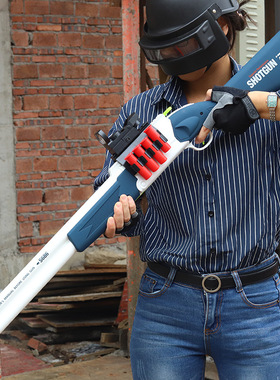 喷子枪成年人专用散弹枪 儿童spa12霰弹枪 合法软弹枪玩具x m1014