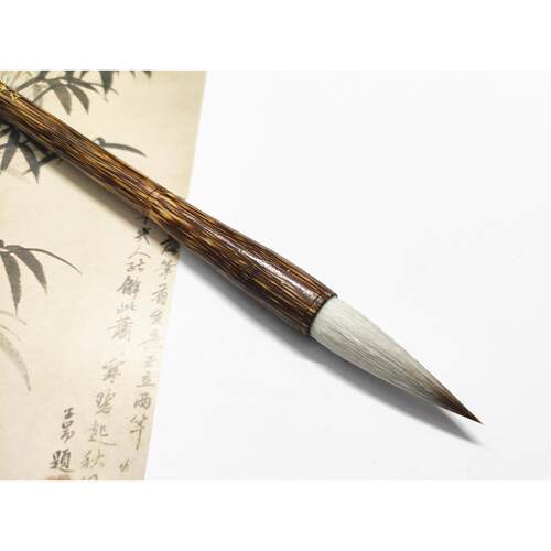 高档特制兼毫毛笔七狼三羊大中小楷包号套装书法中楷欧行书美术初
