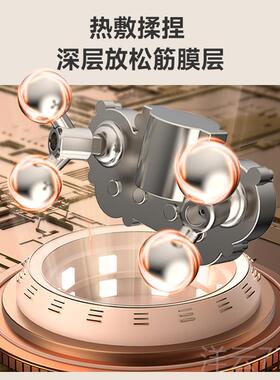 高档摩时光颈椎按摩器家用肩颈享热敷肌按摩办仪公室揉捏斜方送礼