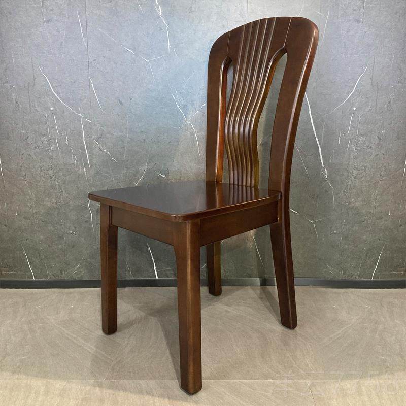 高档餐椅背家用全老实木椅子餐桌吃子饭凳靠简约现代餐厅坐椅式橡,住宅家具,餐椅,淘宝优惠券,粉丝福利购,淘宝优惠卷