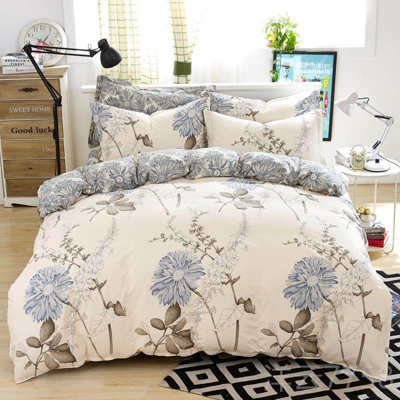 高档床上四件套1.00%全棉纯棉简约网红被套床单18m上20米双.人床,床上用品,床品套件/四件套/多件套,淘宝优惠券,粉丝福利购,淘宝优惠卷