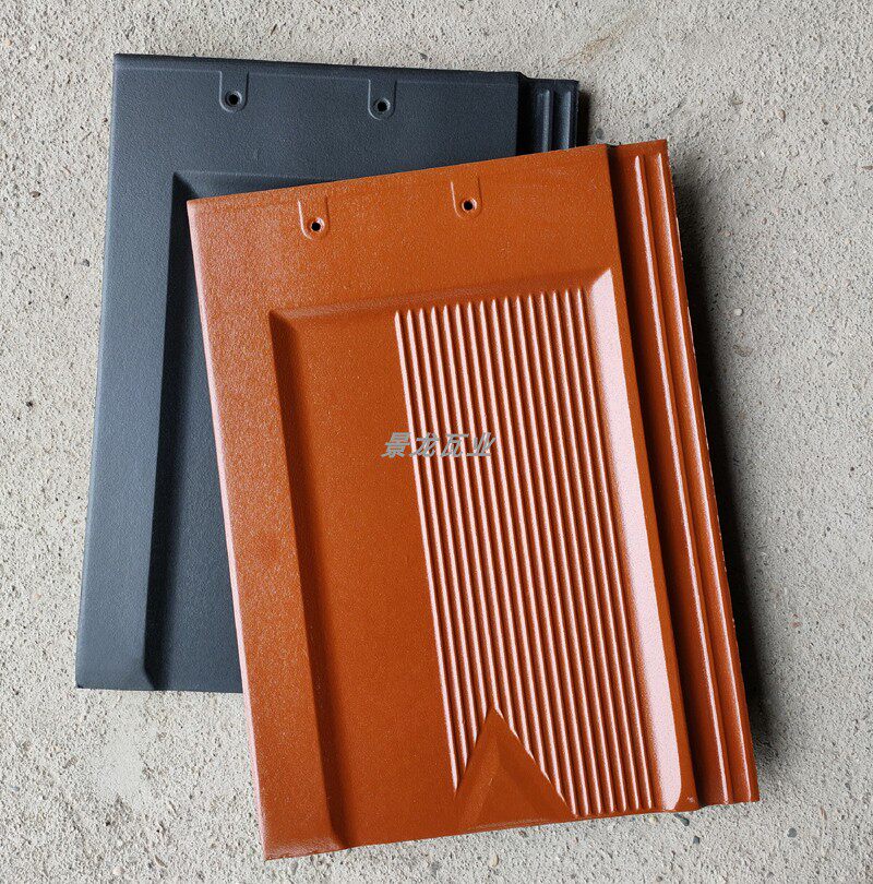 江西景德镇景龙焰江南屋面瓦陶瓷瓦琉璃瓦平板瓦屋顶装饰瓦建材料