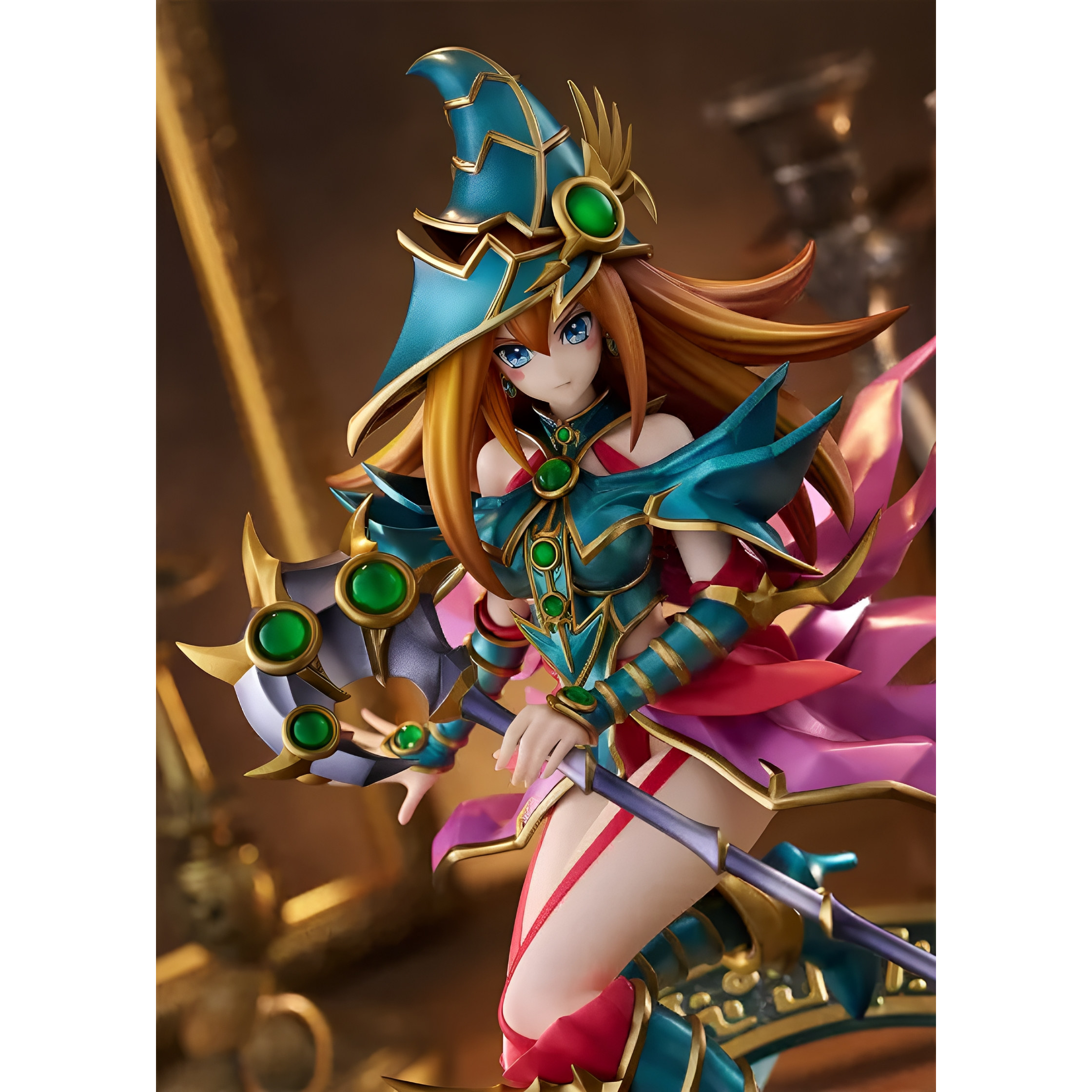 正版 现货 良笑 游戏王卡片游戏 怪兽藏品 魔导女武神 1/7 手办
