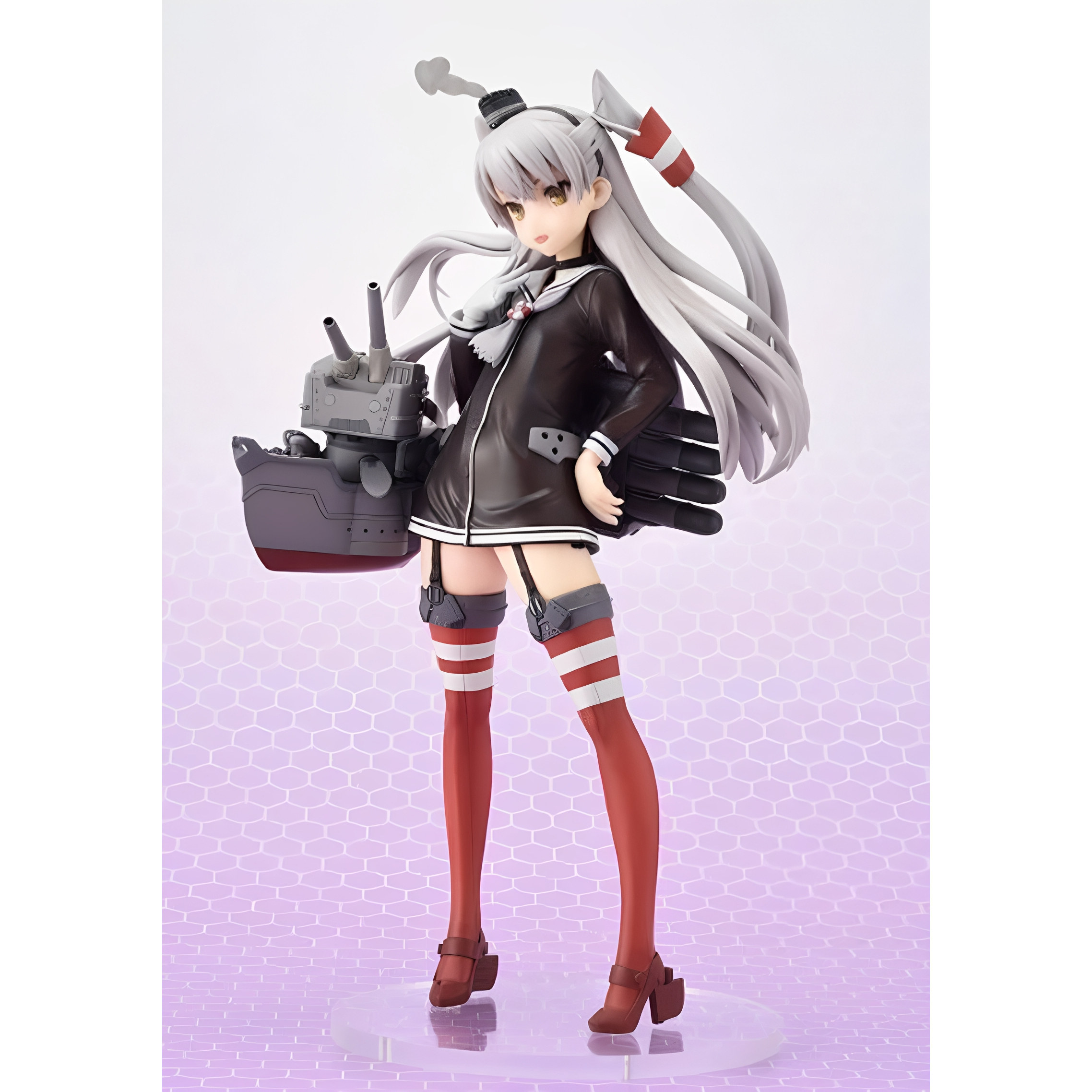 正版 现货 AMAKUNI 舰队Collection -舰娘- 天津风 1/8 手办
