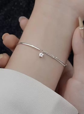 周‍大­福PT950铂金手链女士2025新款七夕情人节礼物送女友老婆