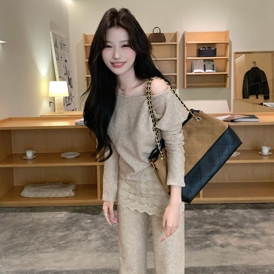 陈六六CHENLIULIU【智性松弛】气质慵懒姐系贵感休闲设计感两件套