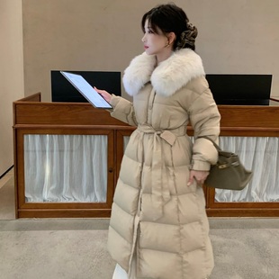 羽绒服 90白鸭绒狐狸毛领保暖长款 陈六六CHENLIULIU 雪国秘境