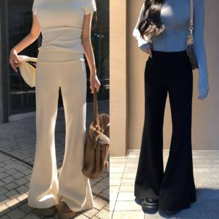 休闲裤 垂坠感不贴腿阔腿秋冬必入款 主打舒适 陈六六CHENLIULIU