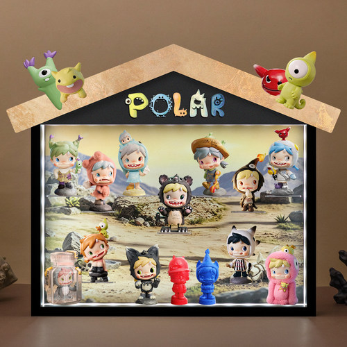 宝拉POLAR第三季怪物村展示盲盒