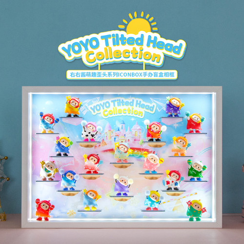 右右酱萌趣歪头系列盲盒展示盒