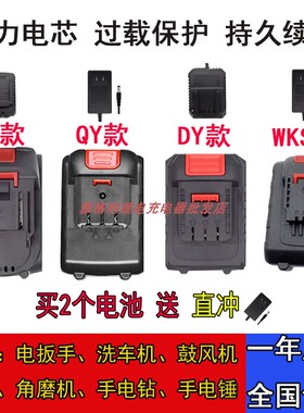 大锐24VF 24V无线水枪洗车机割草机除草打草锂电池充电器