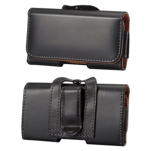 5.5 4.7 5.8 6.3 穿皮带 挂腰手机包中老年男士 6.5寸横款 皮套3.5