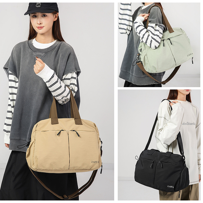 大容量短途旅行包带鞋仓干湿分离运动健身包旅游待产收纳行李背包