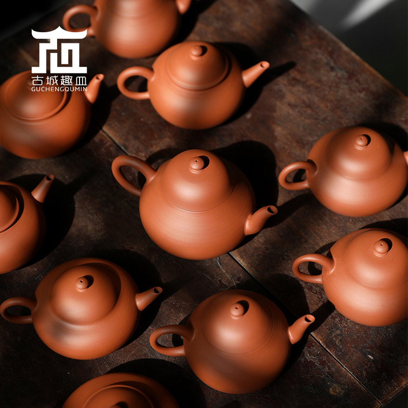 朱泥仿古小品茶壶单丛利器
