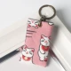 Маленький розовый брелок