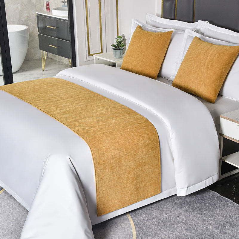 床旗床尾巾酒店专用网红民宿样板间美容床床尾巾搭巾轻奢高端宾馆,床上用品,床盖,淘宝优惠券,粉丝福利购,淘宝优惠卷