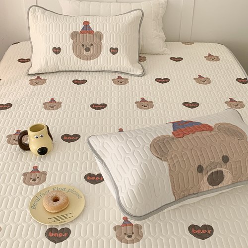 ins床笠款亲肤款乳胶凉席冰丝席