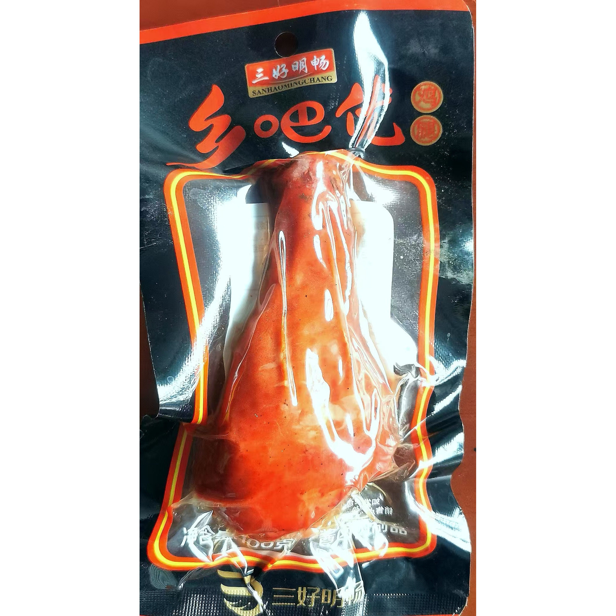 三好明畅鸡腿100g开袋即食卤味
