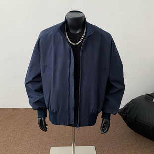 P40 现货在仓 秋装 B347 口蝙蝠袖 A12 螺纹袖 飞行夹克男