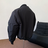 B347-A07-特P55冬装飞行夹克棉服男士短款棉衣聚酯纤维，男装棉衣，电商B347(原C409)
