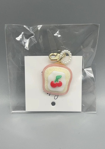 日本Curly Collection卷发女孩Sophie et Chocolat樱桃图案包挂件