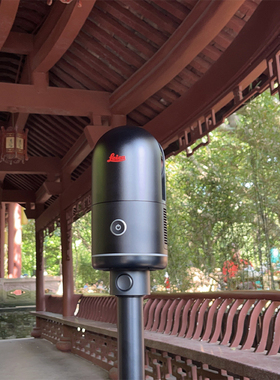 徕卡BLK360三维激光扫描仪BIM点云建模幕墙铝单板钢结构外立面