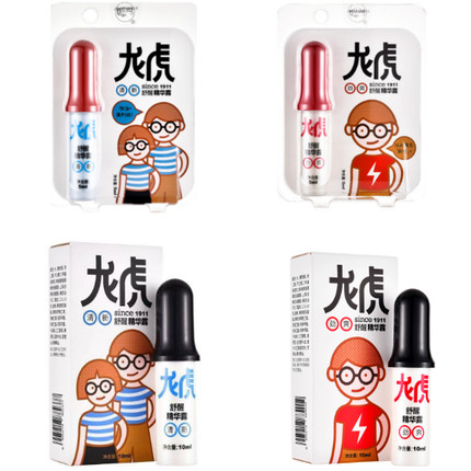 2支装龙虎舒醒精华露劲爽清新10ml 熬夜提神醒脑 学生防瞌睡 包邮