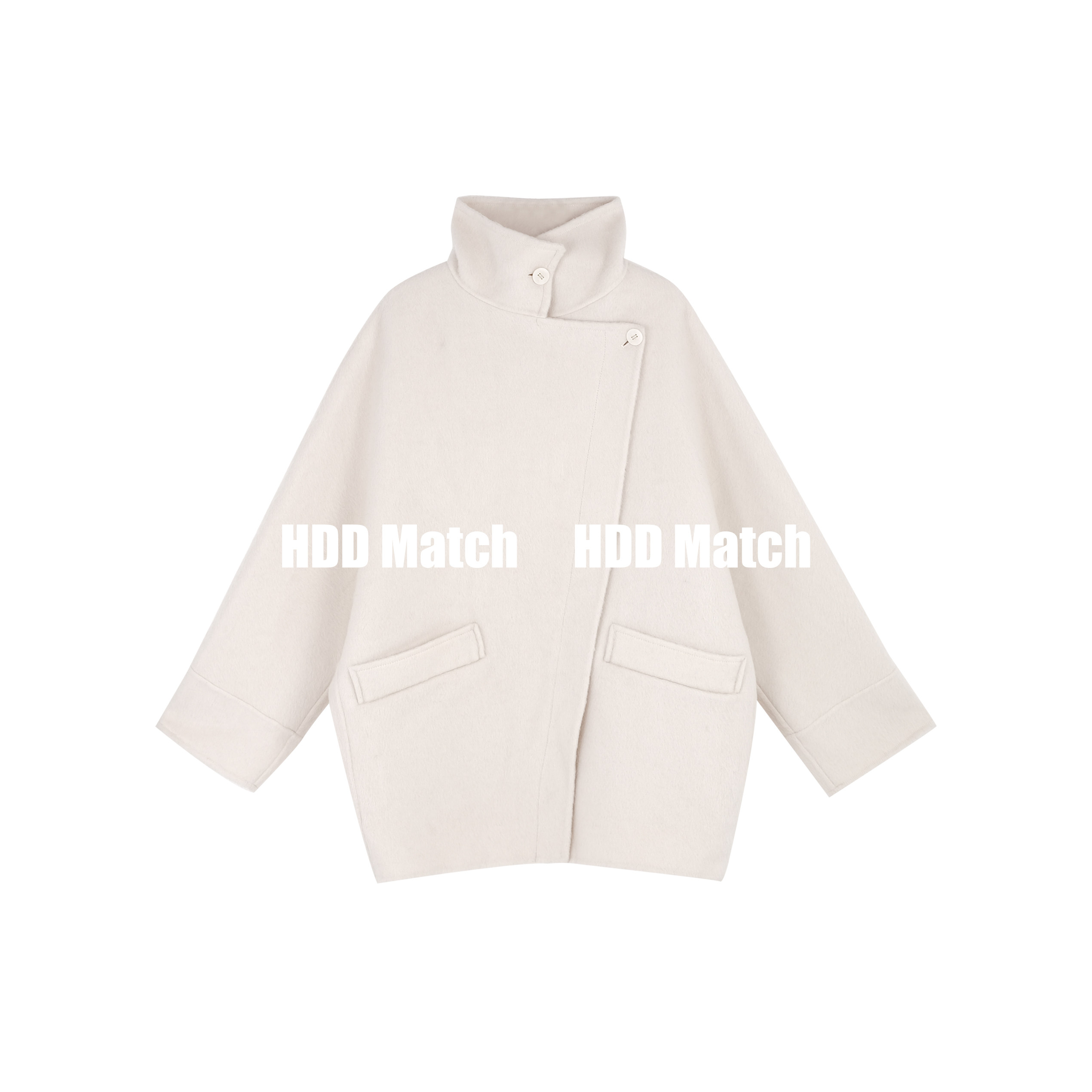 HDD- "奶油雪梨" 羊毛 女款韩版设计师宽松羊毛大衣外套 Y1105,女装/女士精品,大码呢大衣,淘宝优惠券,粉丝福利购,淘宝优惠卷