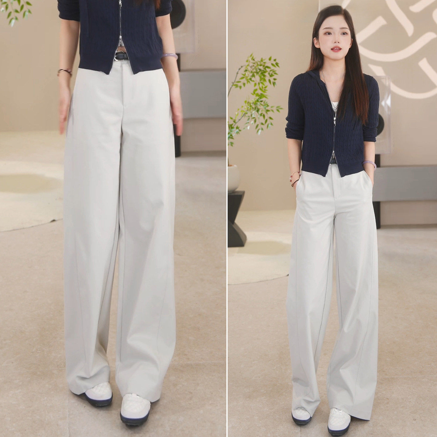 版型好看的阔腿裤女裤2026新款今年流行爆款长裤春季直筒休闲裤子