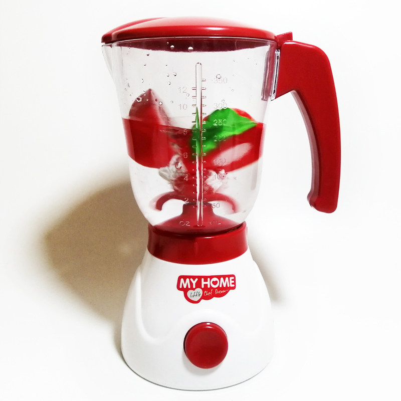 儿童仿真榨汁机玩具炸果汁机水果豆浆破壁料理机幼儿园厨房过家家