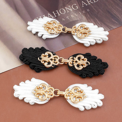 旗袍金属盘扣复古中国风唐装汉服