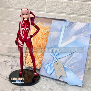 国家队零二02 驾驶服红衣DARLING in the FRANXX手办模型动漫周边