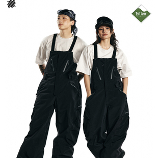 LITAN 滑雪裤专业户外运动百搭防风防水2025男女同款单双板雪裤