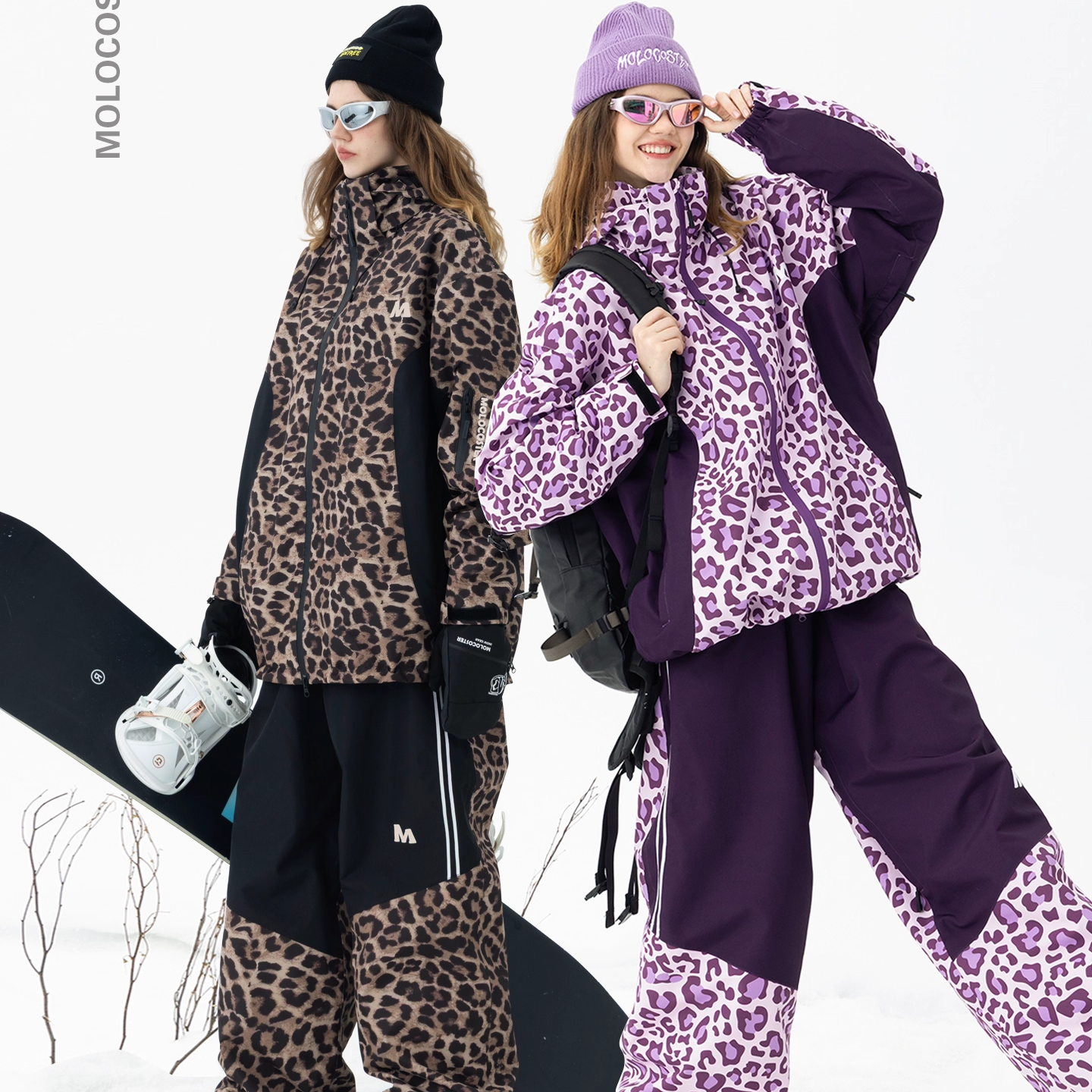 Molocoster西猿2526新单双板3L防水保暖滑雪服套装宽松滑雪裤,户外/登山/野营/旅行用品,滑雪衣,淘宝优惠券,粉丝福利购,淘宝优惠卷