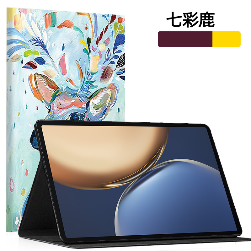 适用华为MatePad 2023平板保护套11.5寸BTK-W00翻盖皮套HUAWEI MatePad 2023款防摔外壳btk-al00可爱女款彩绘 3C数码配件 平板电脑保护套/壳 原图主图