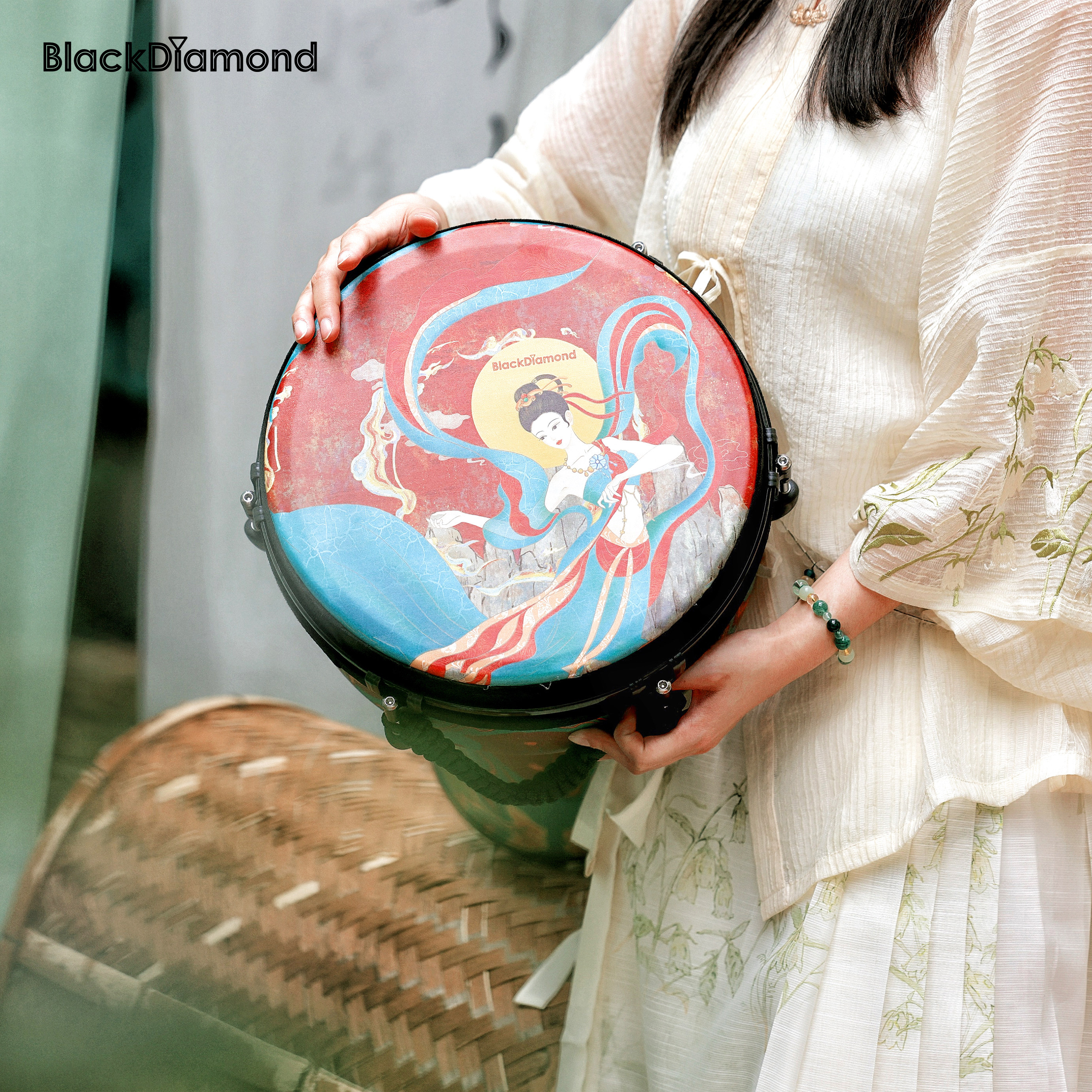 乐僮节奏非洲鼓12寸成人手鼓云南手拍鼓乐器敦煌系列民谣演奏专业