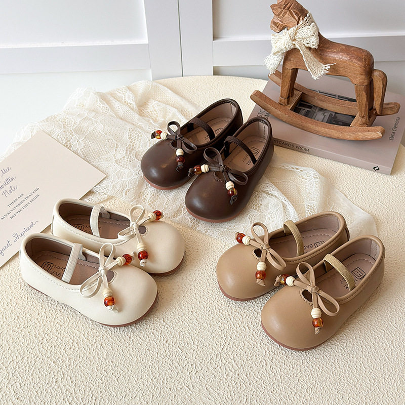 新款2026春秋女童蝴蝶结皮鞋小女孩软底公主鞋儿童复古百搭单鞋潮,童鞋/婴儿鞋/亲子鞋,皮鞋,淘宝优惠券,粉丝福利购,淘宝优惠卷