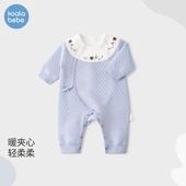 考拉鼻鼻 折扣款 婴儿纯棉衣服秋冬宝宝连体衣洋气哈衣积木小熊