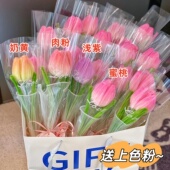 扭扭棒花束手工diy材料包自制郁金香编织三八妇女节38女神节礼物