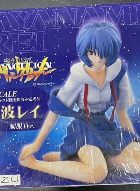 日版 AIZU 新世纪福音战士 EVA 绫波丽制服 1/8 手办