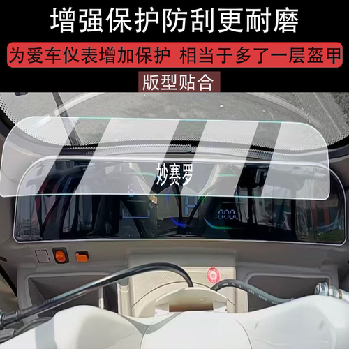 适用艾美达PL7三轮车仪表膜金冠PL7电动车显示屏保护膜艾美达PL7