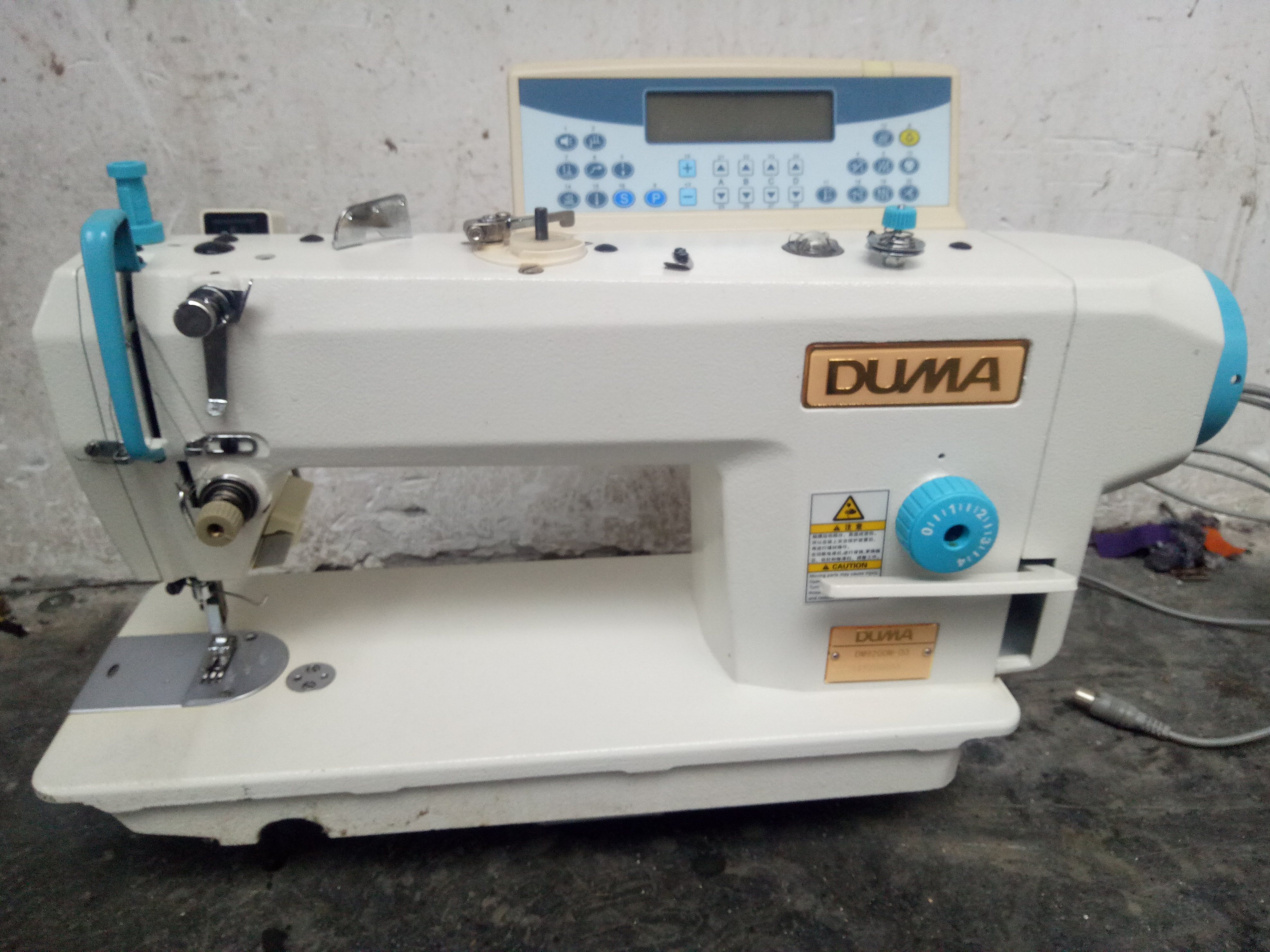 二手工业缝纫机杜马新款电脑直驱平车平缝机家用缝纫机整套包邮
