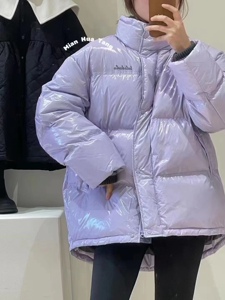 波拉bora韩国儿童装男女中大初高中生亲子冬季年装免洗外套羽绒服