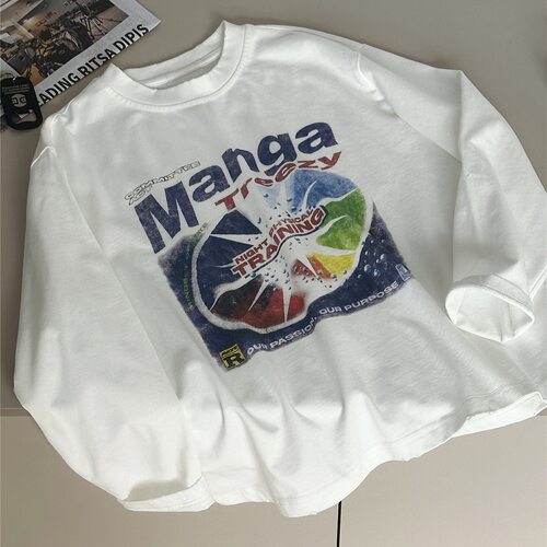 波拉bora儿童装男生长袖T恤秋季款韩货女孩洋气打底衫中大童上衣