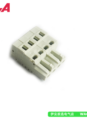 WAGO万可 721-104/026-000 接线端子MCS孔型连接器5mm孔间距德国
