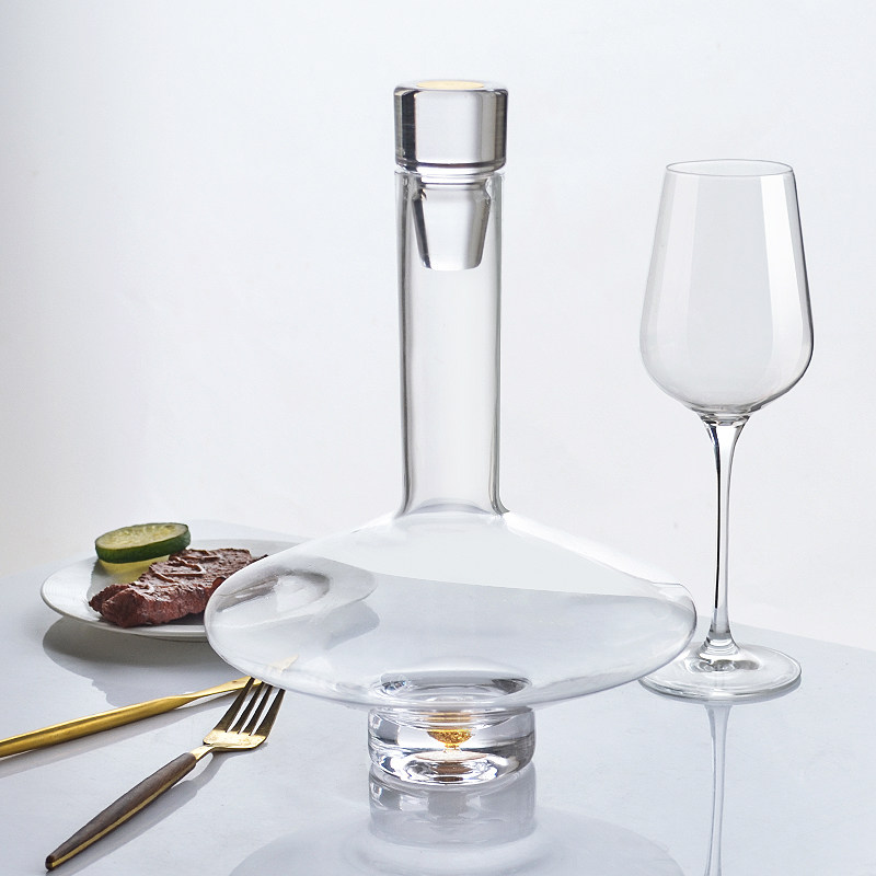 laphena 现代轻奢简约创意水晶玻璃酒樽 威士忌红酒醒酒器 洋酒壶